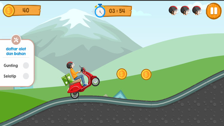 #5. Tukang Listrik Naik Motor (Android) By: Qreatif