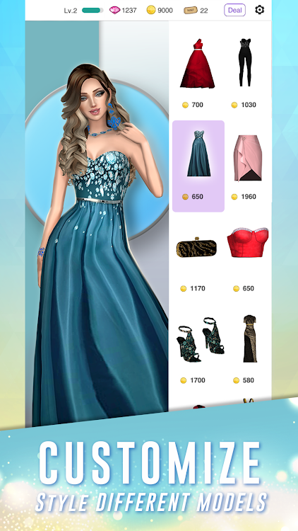 #2. Fashionista - Fashion Stylist (Android) By: Frenzoo