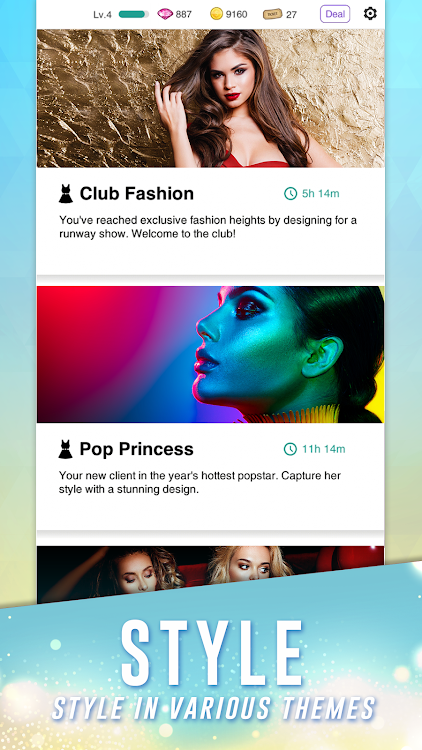 #7. Fashionista - Fashion Stylist (Android) By: Frenzoo