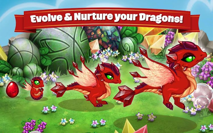 #3. DragonVale: Hatch Dragon Eggs (Android) By: Deca Games