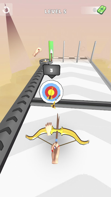 #7. Bow Smash: Archery King (Android) By: Freeplay Inc