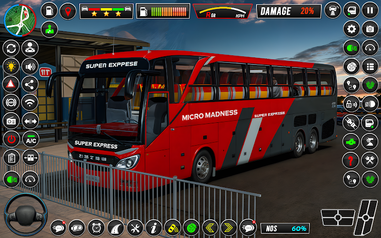 #4. Tourist-Bus Simulator Bus Game (Android) By: Micro Madness