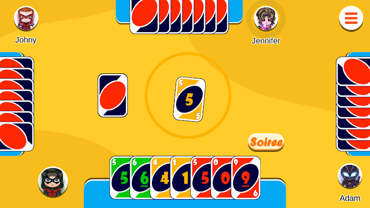 #4. Card Fiesta: Match & Play UNO (Android) By: Busy Gamers