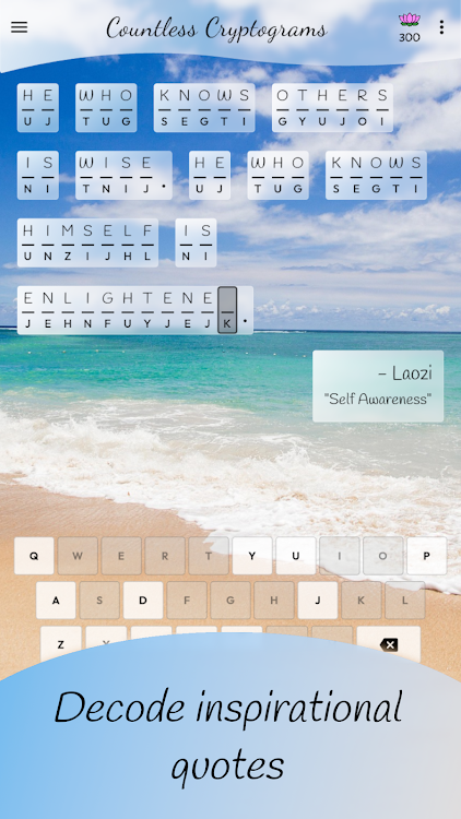 #8. Countless Calming Cryptograms (Android) By: Chavalo Tech