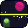 Space Hero Line icon