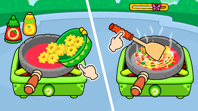 #3. Timpy Pizza Kids Cooking Games (Android) By: Timpy Games For Kids, Toddlers & Baby