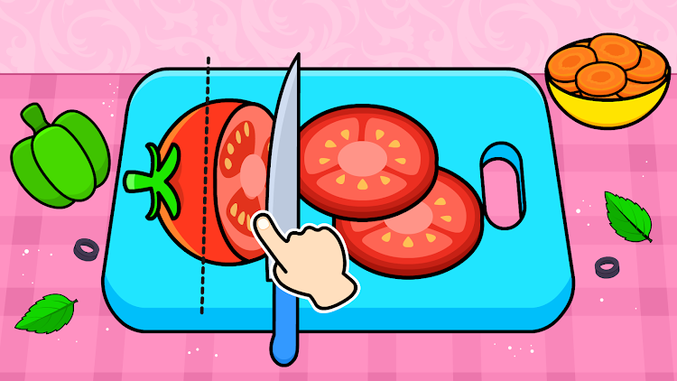 #4. Timpy Pizza Kids Cooking Games (Android) By: Timpy Games For Kids, Toddlers & Baby