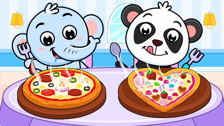 #8. Timpy Pizza Kids Cooking Games (Android) By: Timpy Games For Kids, Toddlers & Baby