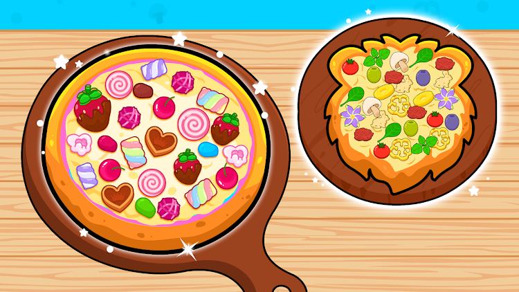 #9. Timpy Pizza Kids Cooking Games (Android) By: Timpy Games For Kids, Toddlers & Baby