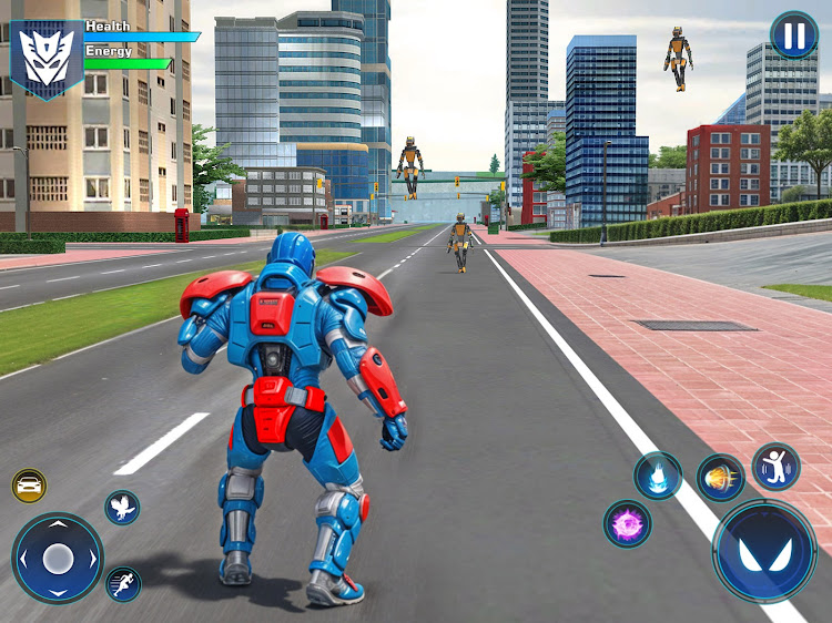 #8. Flying Robot Car Transform (Android) By: Fried Chicken Games