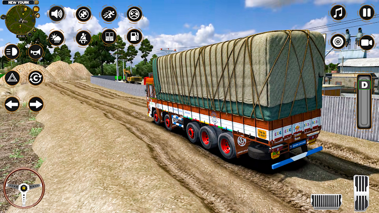 #3. Mud Truck Driving Simulator (Android) By: Euro Games Hub