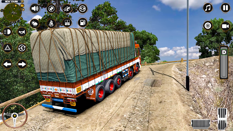 #4. Mud Truck Driving Simulator (Android) By: Euro Games Hub