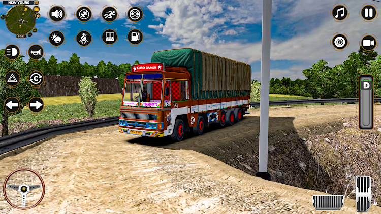 #5. Mud Truck Driving Simulator (Android) By: Euro Games Hub