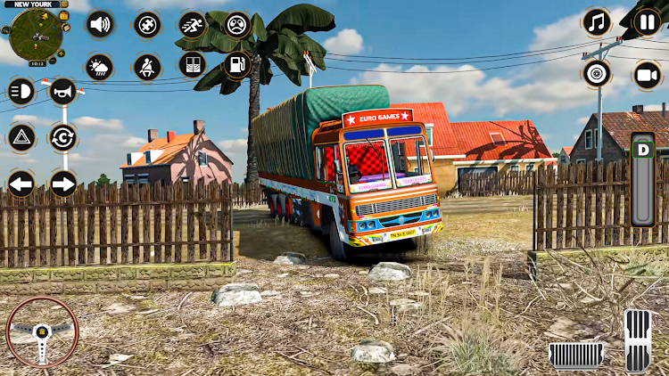 #6. Mud Truck Driving Simulator (Android) By: Euro Games Hub