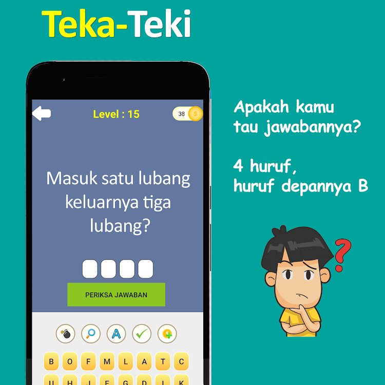 #2. Teka-teki lucu (Android) By: Nofta Studio