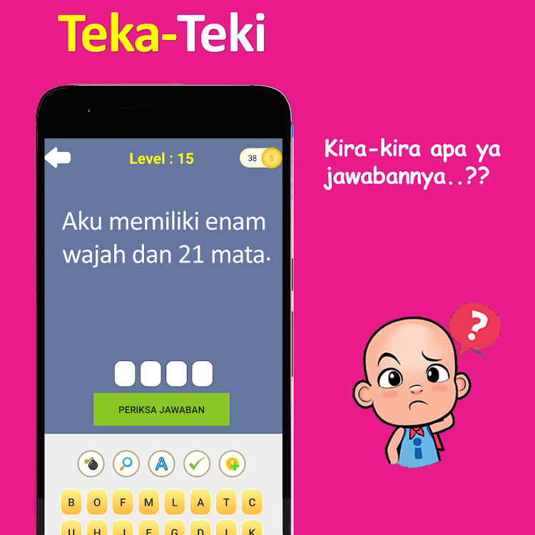 #4. Teka-teki lucu (Android) By: Nofta Studio