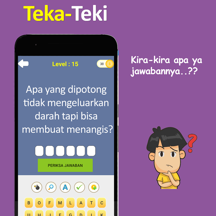 #5. Teka-teki lucu (Android) By: Nofta Studio