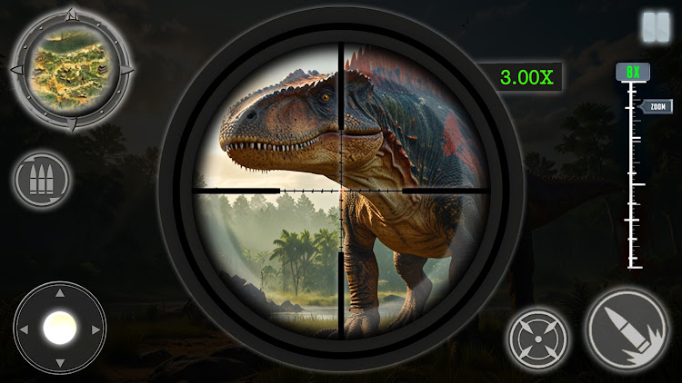 #3. Dino Hunting Games: Dino Clash (Android) By: Ropstam Game Studio