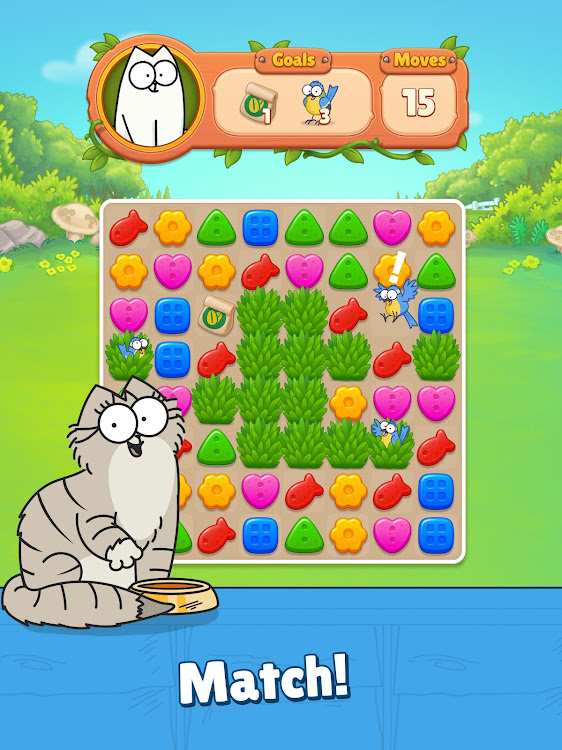 #6. Simon's Cat - Match! (Android) By: Tactile Games Limited