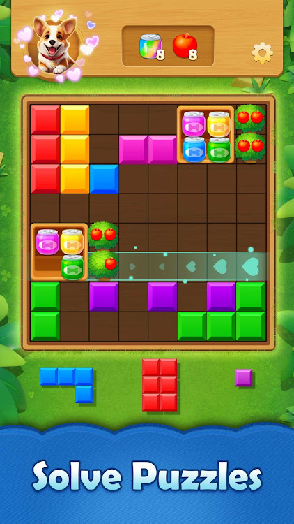 #2. Block Bliss: Block Puzzle (Android) By: Puzzle & Card Game Studios