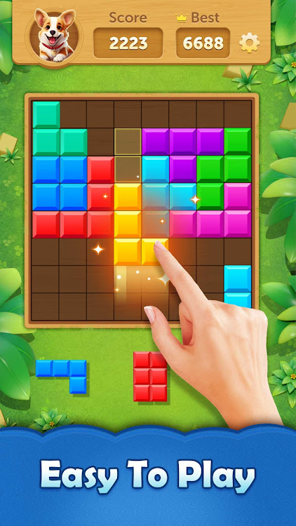 #3. Block Bliss: Block Puzzle (Android) By: Puzzle & Card Game Studios