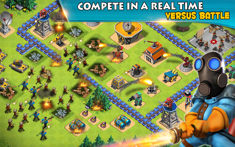 #2. Empire At War: Battle Of Natio (Android) By: War Lands : Battle Field