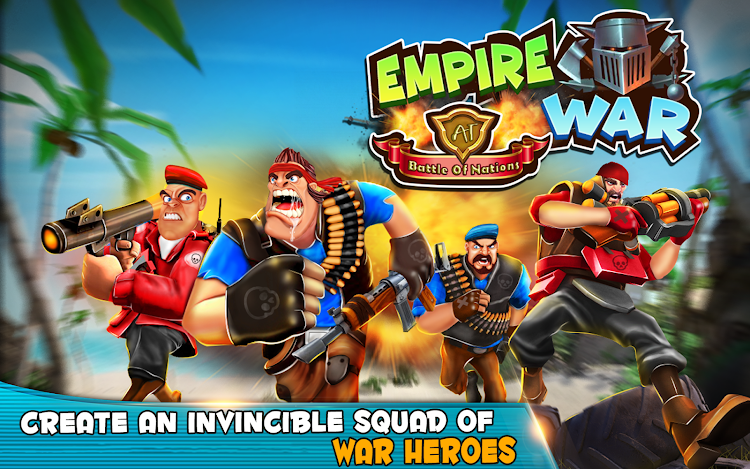 #4. Empire At War: Battle Of Natio (Android) By: War Lands : Battle Field