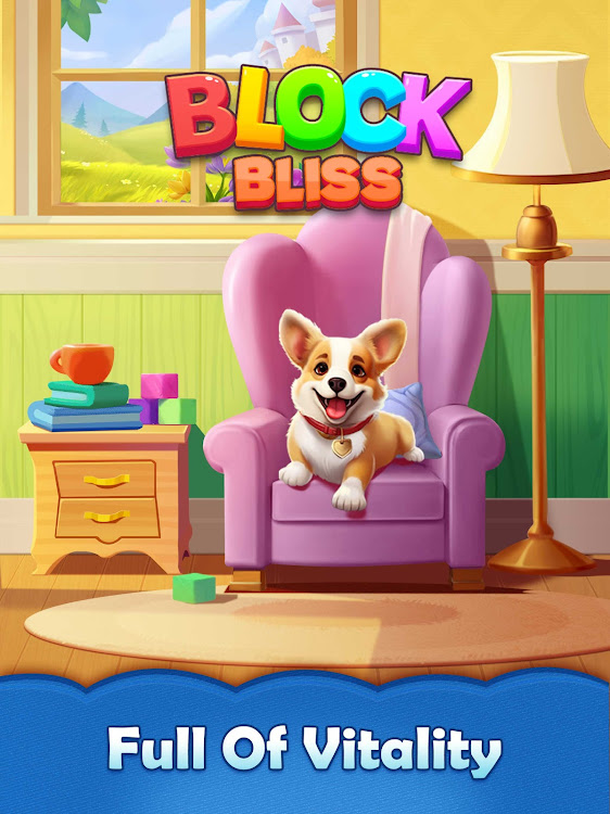 #10. Block Bliss: Block Puzzle (Android) By: Puzzle & Card Game Studios