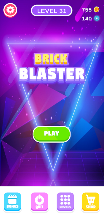 #3. GWS Brick Blaster (Android) By: Green Web Software Development Pvt. Ltd.