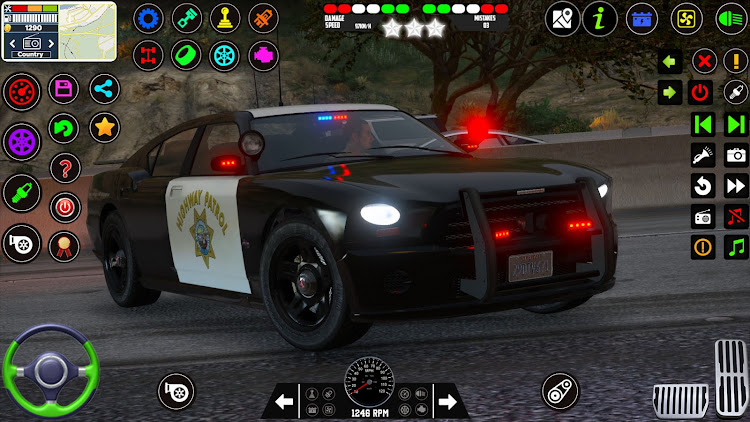 #3. American Police Car Simulator (Android) By: Aspen Gaming 2023