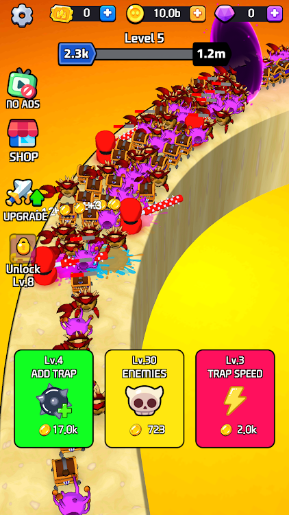 #3. Trap Monster (Android) By: Crazy Seven