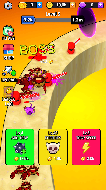 #4. Trap Monster (Android) By: Crazy Seven