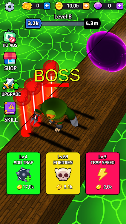 #6. Trap Monster (Android) By: Crazy Seven