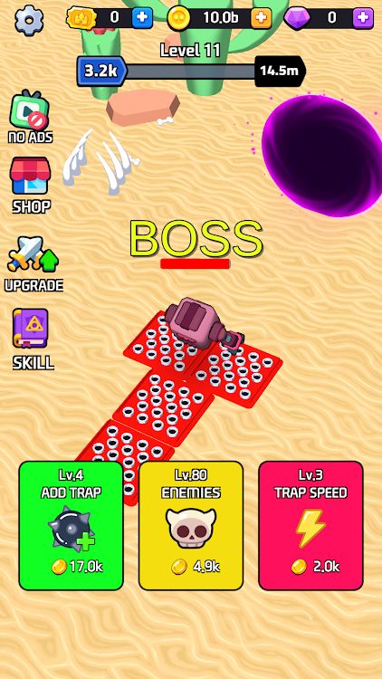 #8. Trap Monster (Android) By: Crazy Seven