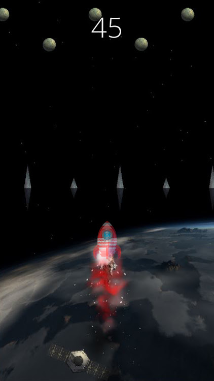 #4. Space Flight: Moon Jump Action (Android) By: Hex Blue Studio