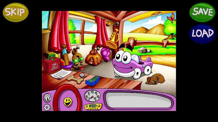 #9. Putt-Putt Travels Through Time (Android) By: Humongous Entertainment