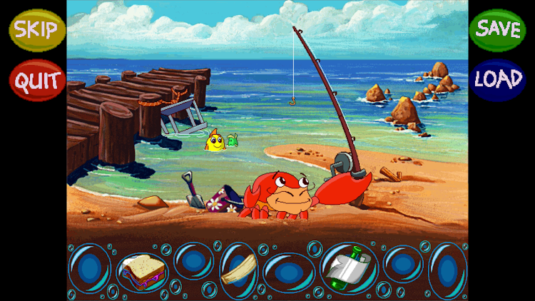 #3. Freddi Fish 1: Kelp Seeds (Android) By: Humongous Entertainment