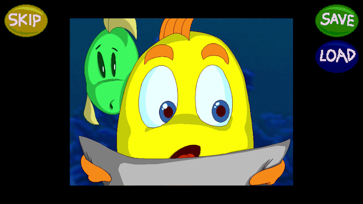 #9. Freddi Fish 1: Kelp Seeds (Android) By: Humongous Entertainment