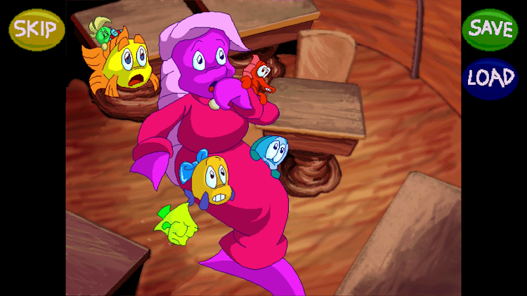 #2. Freddi Fish 2: Haunted School (Android) By: Humongous Entertainment