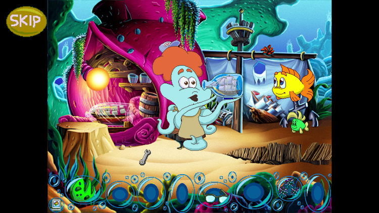 #8. Freddi Fish 5: Coral Cove (Android) By: Humongous Entertainment