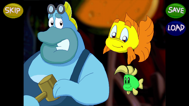 #2. Freddi Fish 4 Hogfish Rustlers (Android) By: Humongous Entertainment