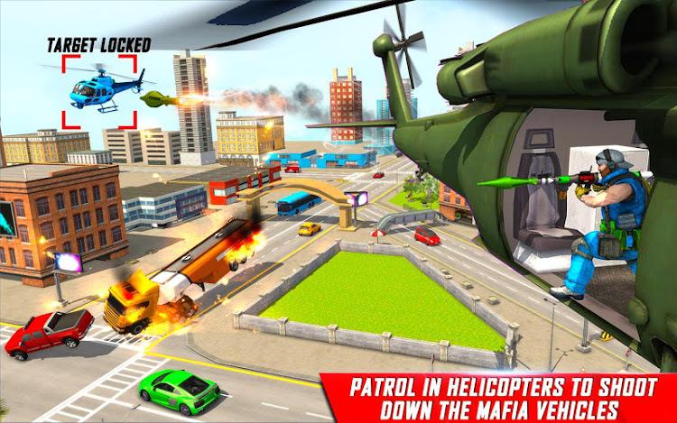 #4. Traffic Car Shooting Games (Android) By: Happy Family Studio