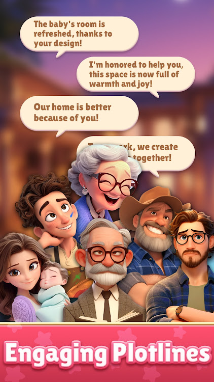 #5. Home Design - Tile Family (Android) By: Always Happy Games