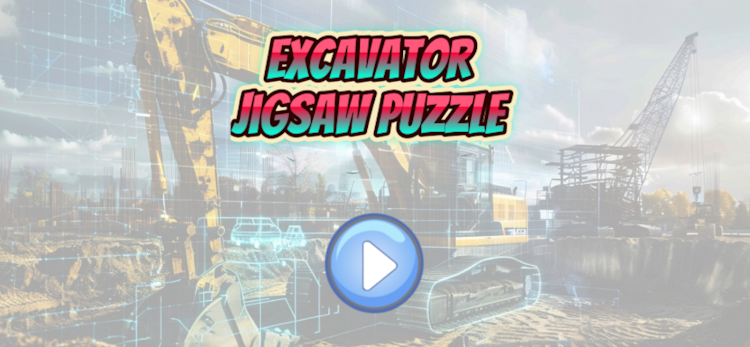 #4. Excavator jigsaw puzzle game (Android) By: Nurlaela