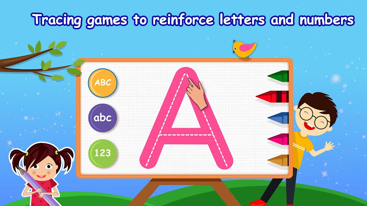 #5. Kids Preschool Learning Games (Android) By: Greysprings