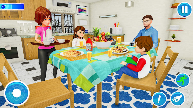 #9. Virtual Mom Family Care Game (Android) By: LoopStack Studio