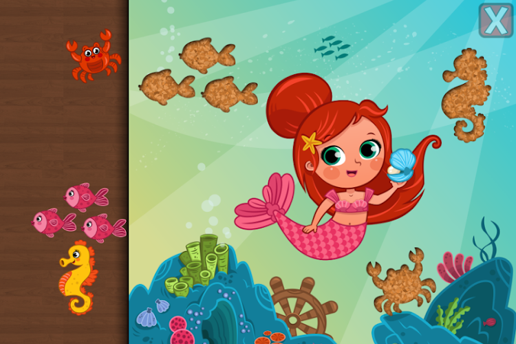 #3. Fairytale Puzzles for Toddlers (Android) By: Pixel Envision Ltd.