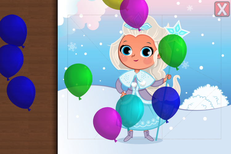 #4. Fairytale Puzzles for Toddlers (Android) By: Pixel Envision Ltd.