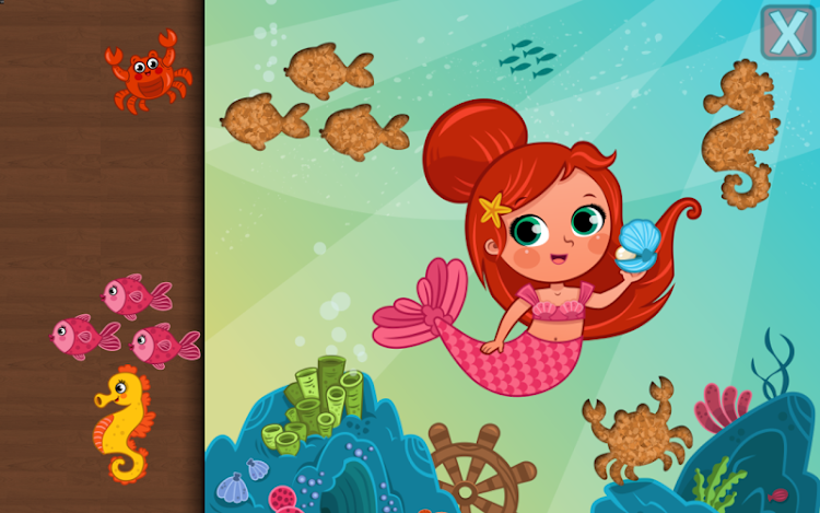 #8. Fairytale Puzzles for Toddlers (Android) By: Pixel Envision Ltd.