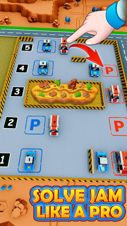 #3. Car Parking JAM: Car Sorting (Android) By: Think Games Studios